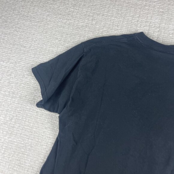 VINTAGE Calgary Stampede Rodeo Shirt Adult Size Large Black Graphic Tee Mens - Picture 11 of 14